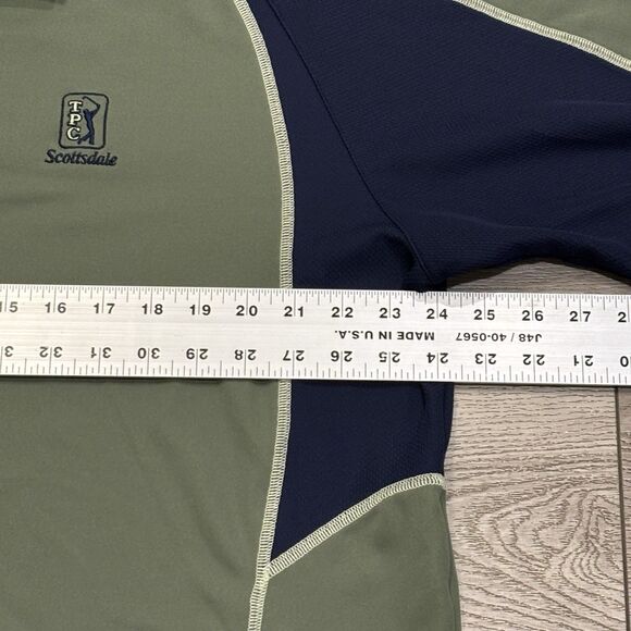 Under Armour Polo Mens XL Green TPC Scottsdale PGA Golf Performance Preppy - Picture 5 of 7